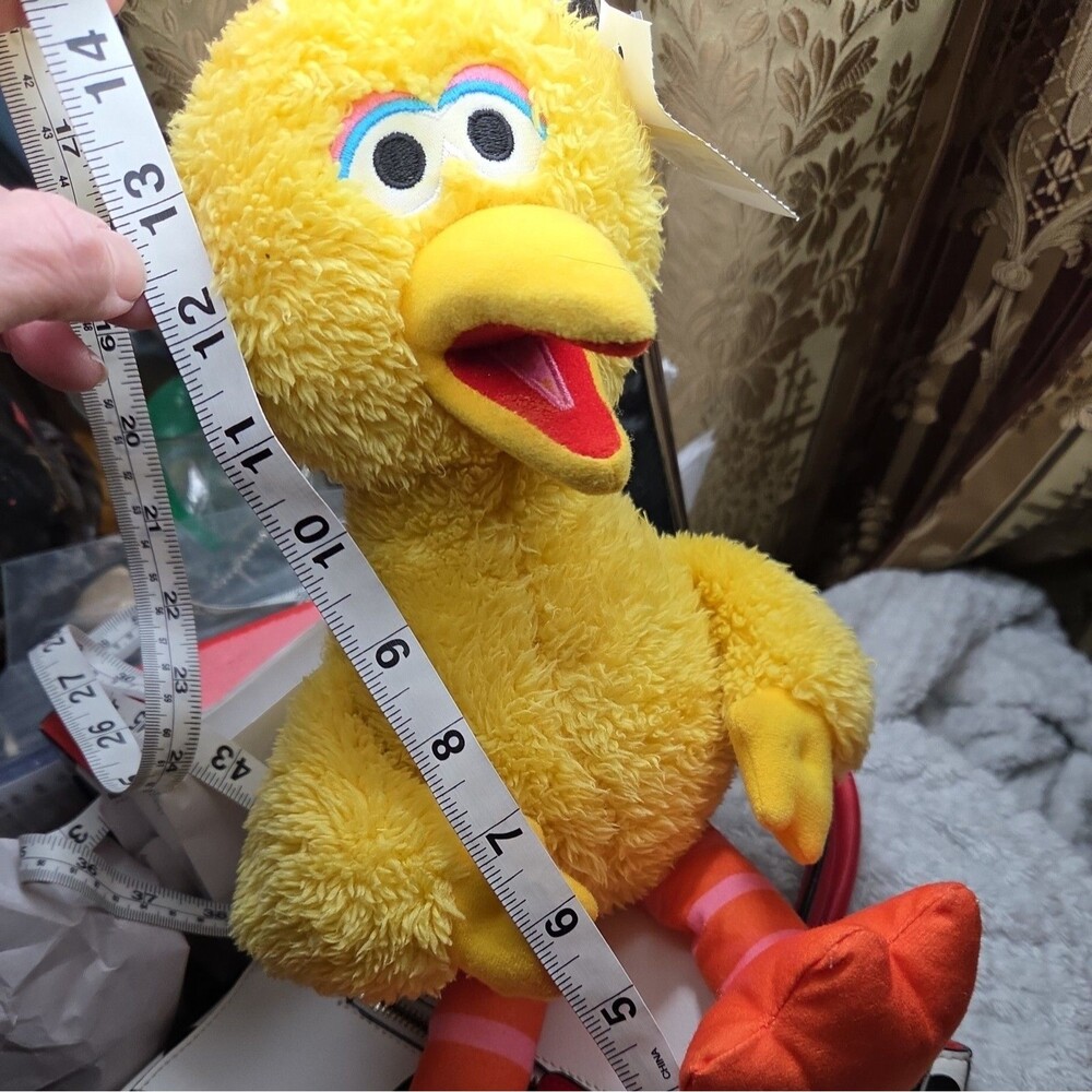 Sesame Street Kohls Cares Plush BIG BIRD Stuffed 2023 14” - Picture 2 of 4